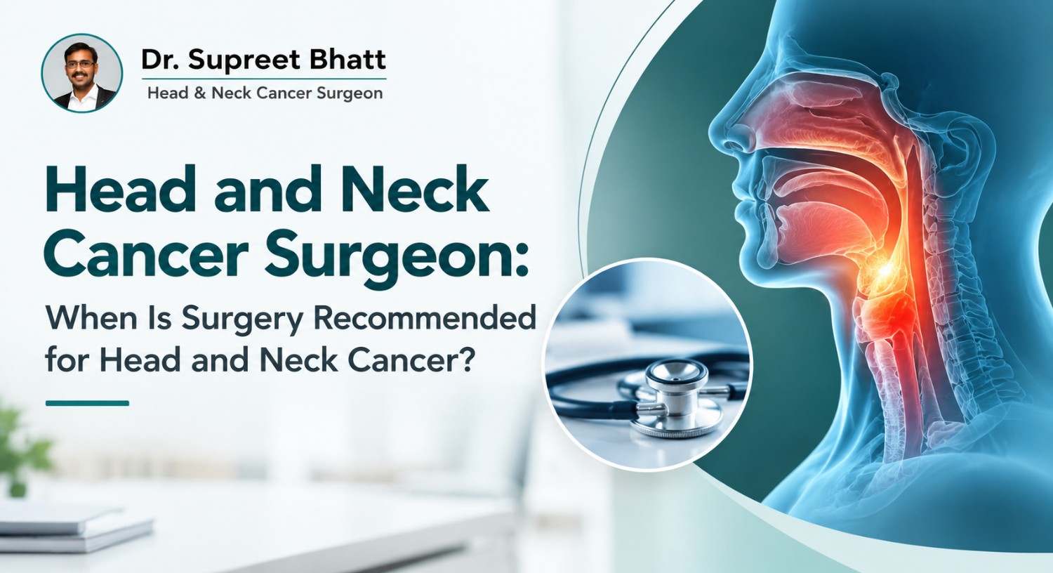 head and neck cancer surgeon